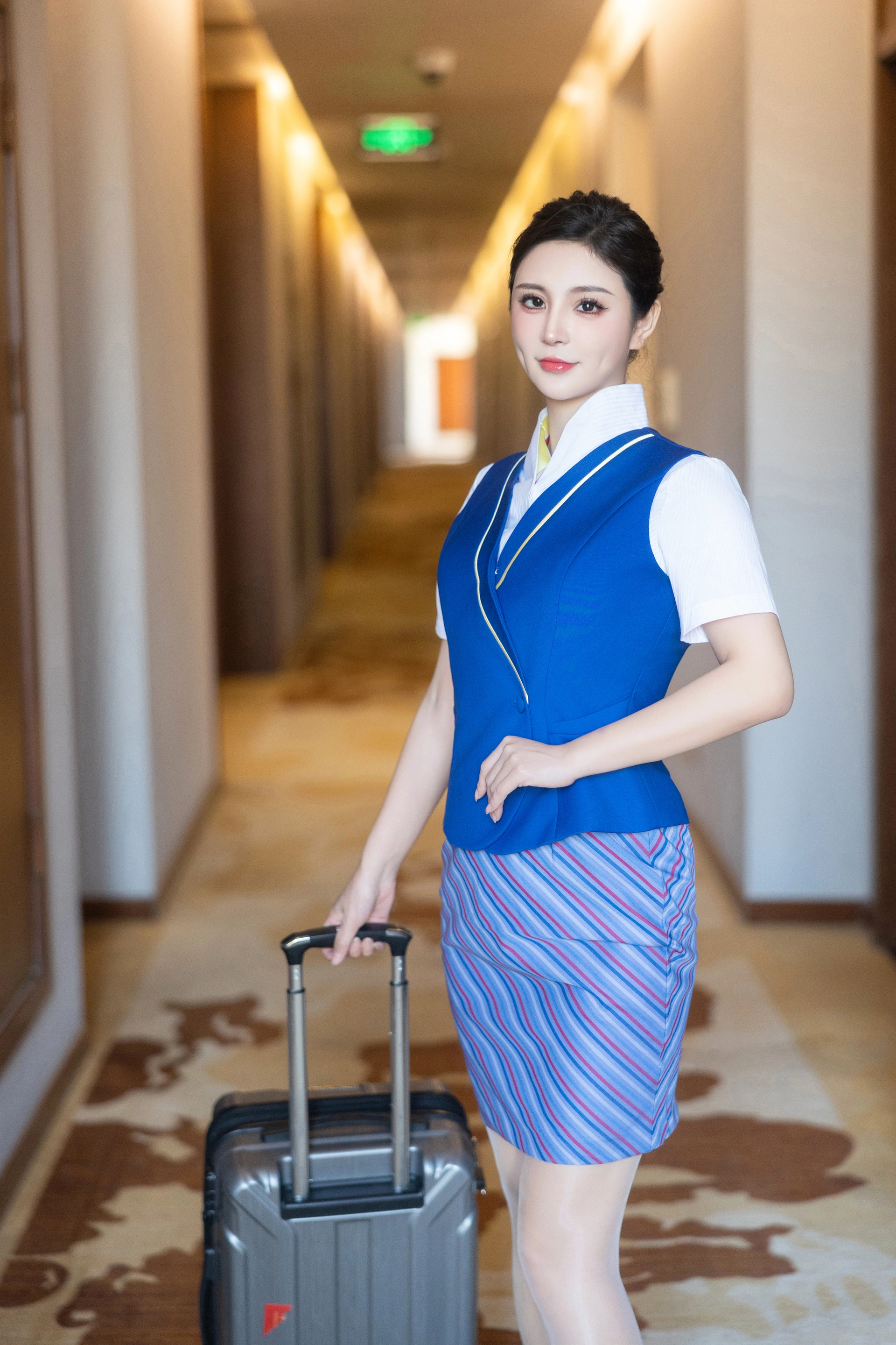 小蛮妖Yummy - NO.004 内购无水印 空姐制服 2